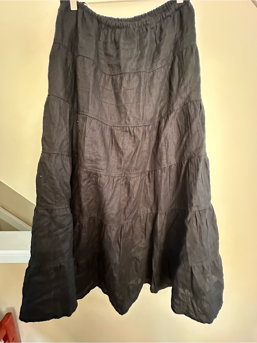 Wilfred Bouquet Linen Skirt - Picture 5 of 5